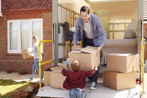 Organised household storage solutions in a Wallington home