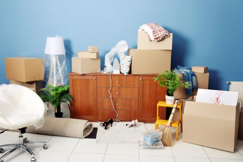 Specialist packing services in Wallington for delicate belongings and furniture