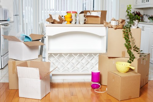 Compact modular office storage arrangement in Wallington