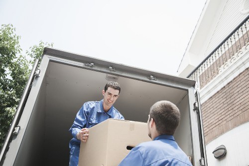 Secure furniture wrapping and loading for a Wallington removals service